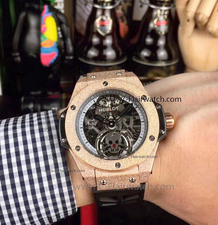 Hublot Big Bang Tourbillon Watch - Rose Gold - 2019 New